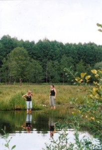 Fussbad am Boblitzer See